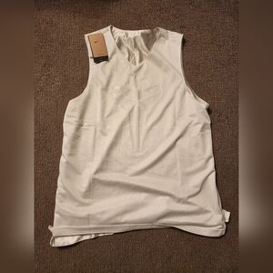 Nike Dri-fit Kobe Halo Jersey Reversible White Mesh Tank Top
